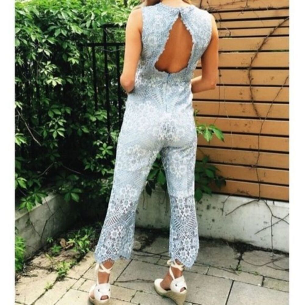 Foxiedox  Delayza romantic boho Lace Jumpsuit S